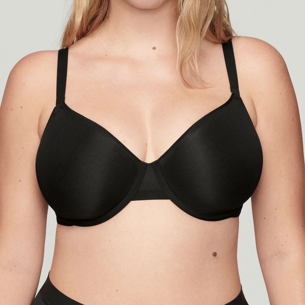 CUUP Demi Spacer Bra Black Mesh